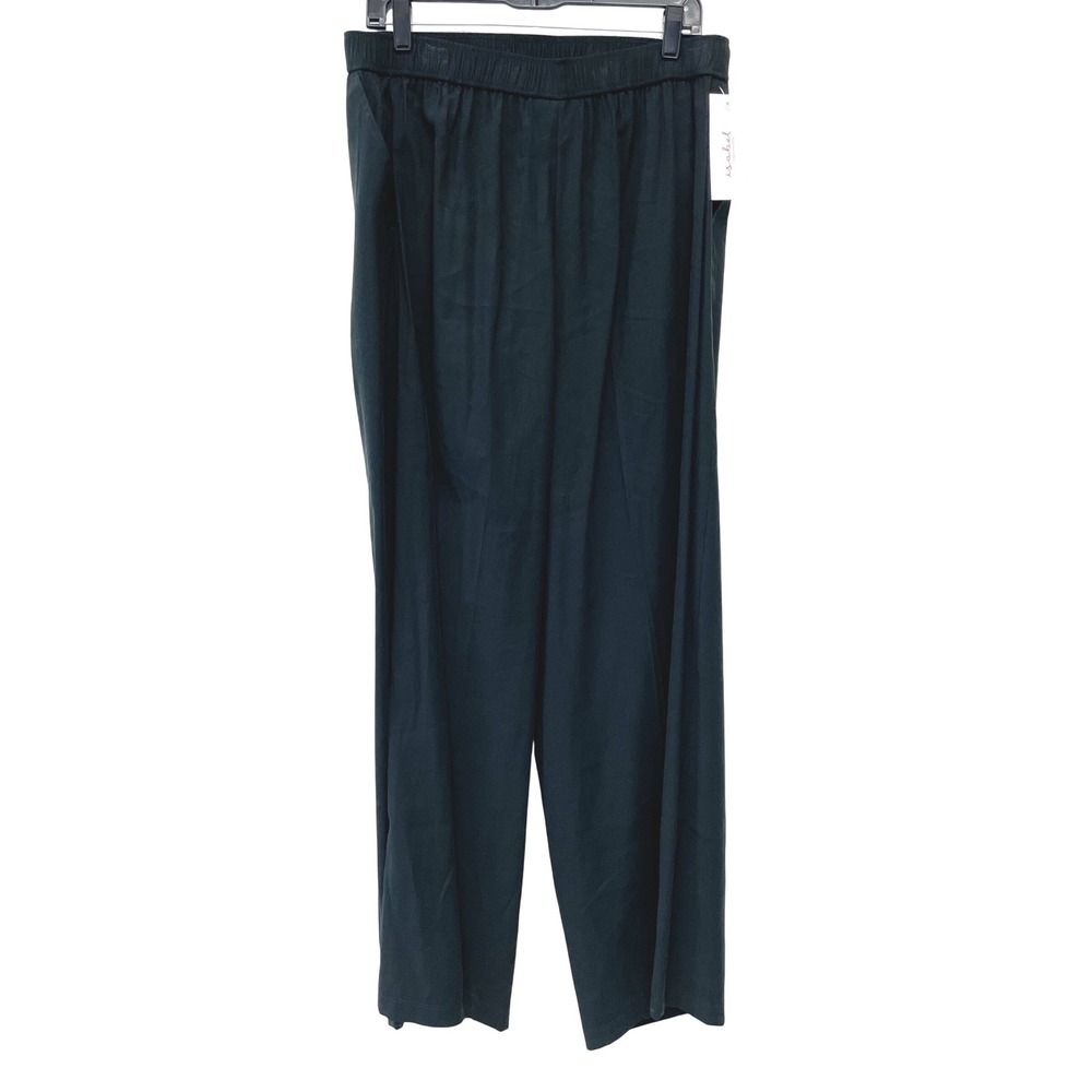Isabel by Ingrid & Isabel Black Elastic Waist Maternity Pull On Pants Size M